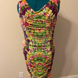 HOT! HOT! Vibrant Sleeveless Dress size 14